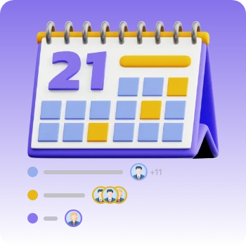 les horaires de travail de votre equipe